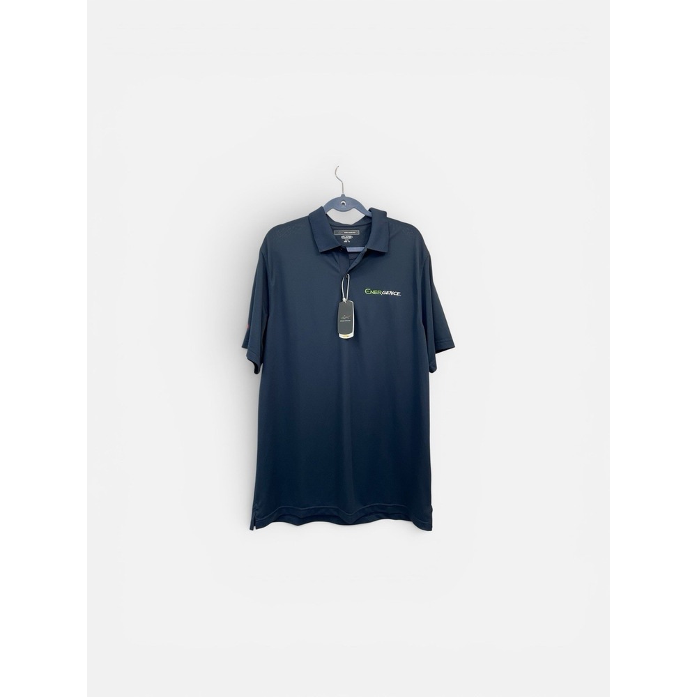 Greg Norman Polo Shirt Mens XL Blue Golf Performance Stretch PlayDry NWT Lennox